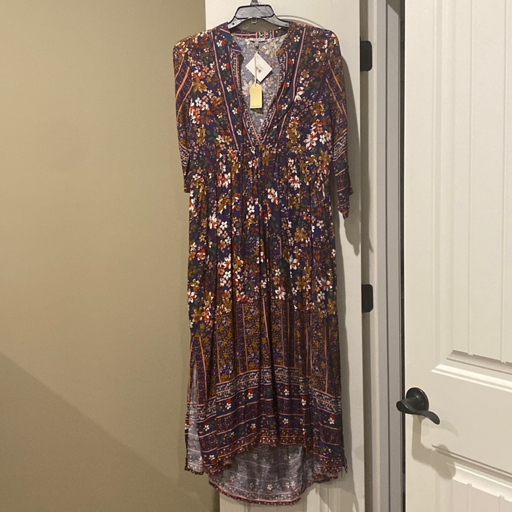 Floral maxi dress